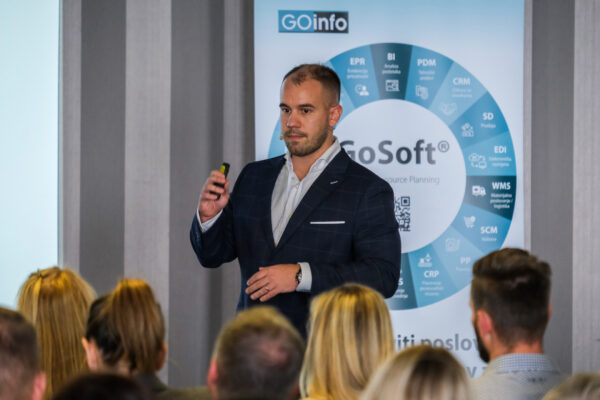 Poslovni analitičar GOinfa, Ivan Slivonja na GOinfo Summitu 2024.